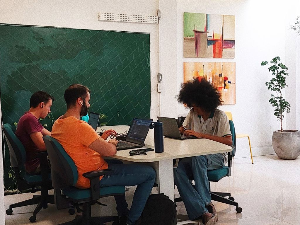 Posições em salas compartilhadas