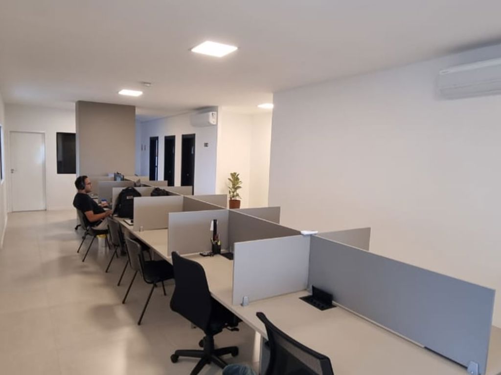 Posição no espaço de coworking