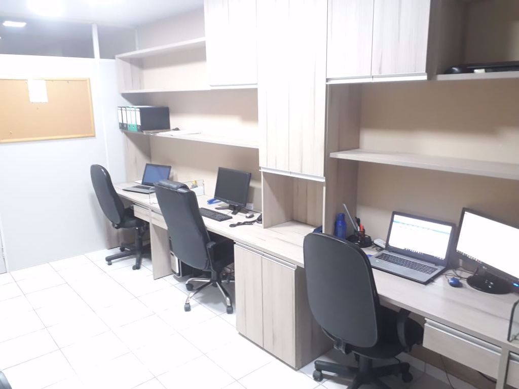 Posição de trabalho em espaço compartilhado