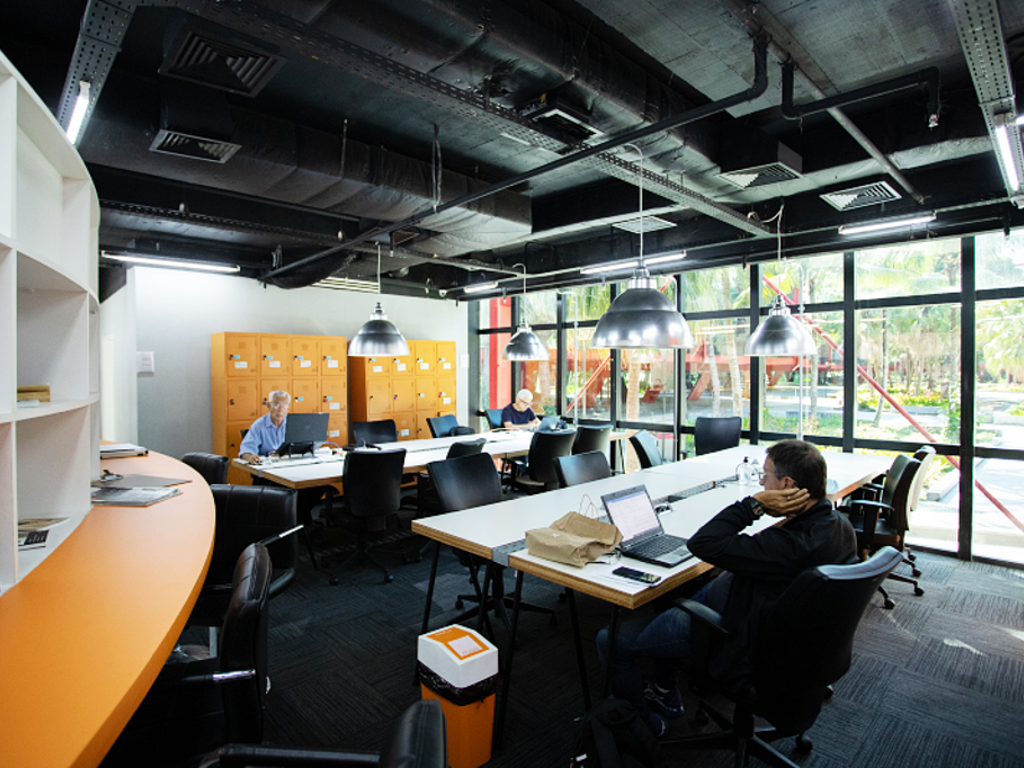 posição espaço coworking