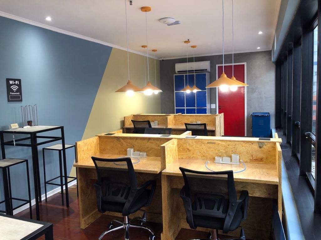 Diária em Coworking (espaço compartilhado)