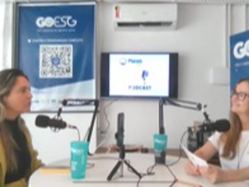 Sala de gravação podcast e videocast