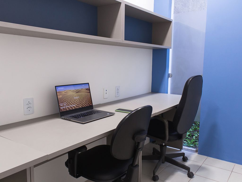 Sala privativa para 2 pessoass